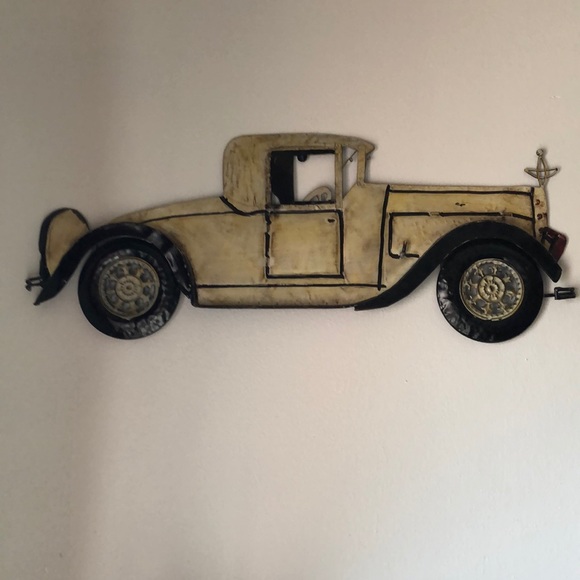 Accents Metal Old Car Decor Poshmark